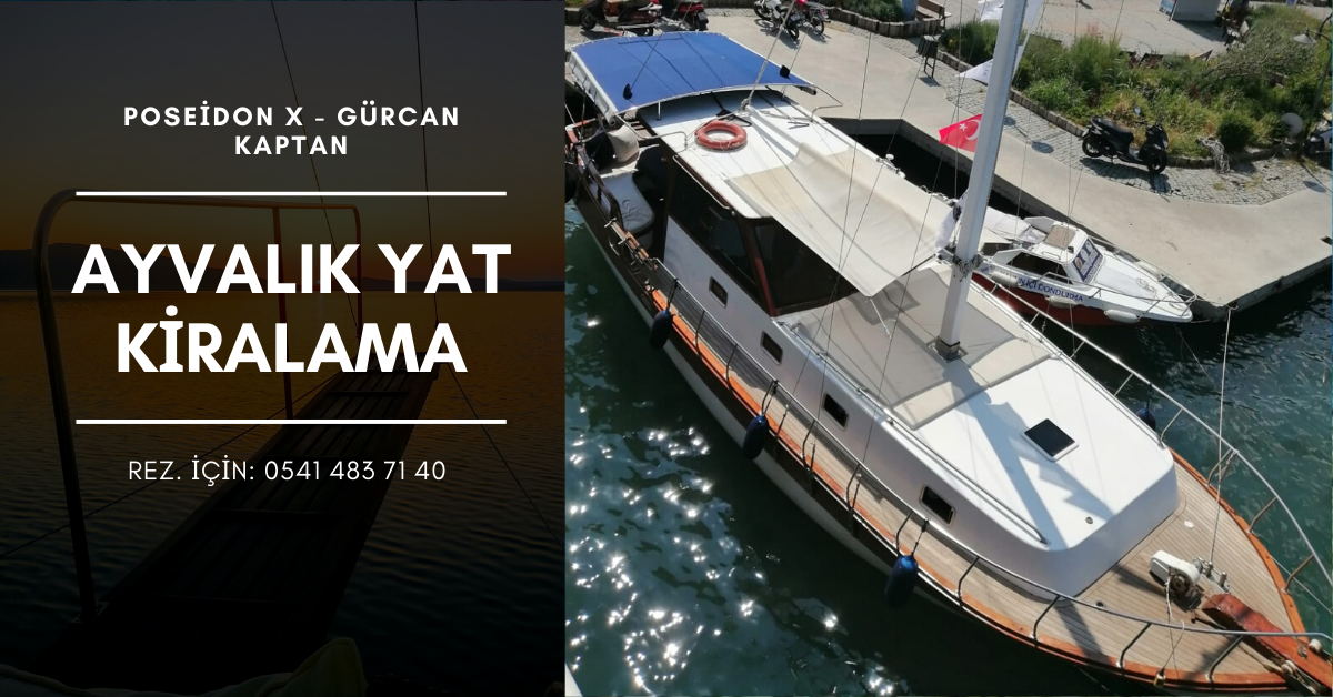 Cunda — Ayvalik Ozel Tekne Turu Poseidon X Yat — galeri