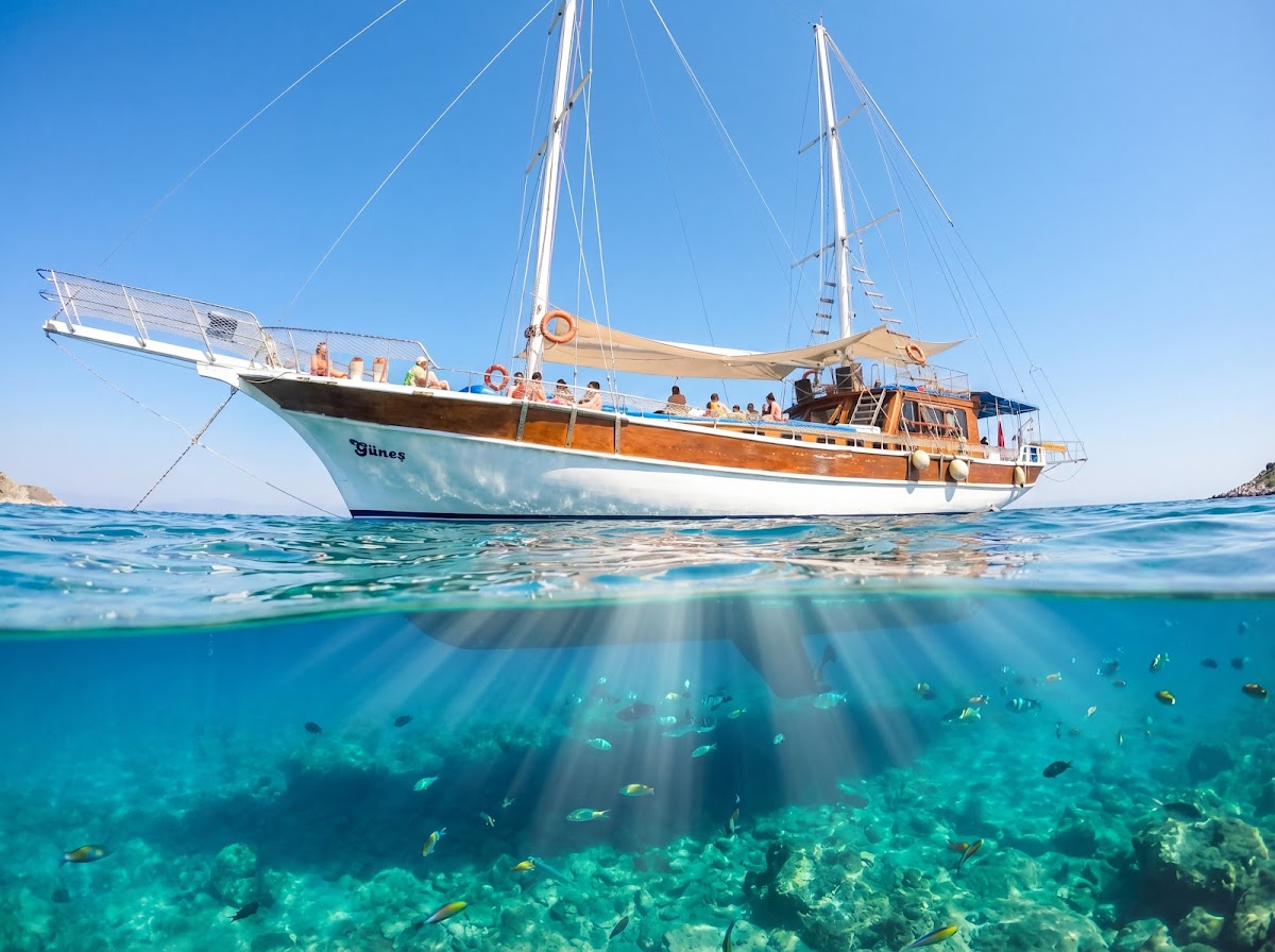Bodrum — Bodrum Daily Boat Trip Gunluk Tekne Turu Gulet Tour Orak Adasi — gallery