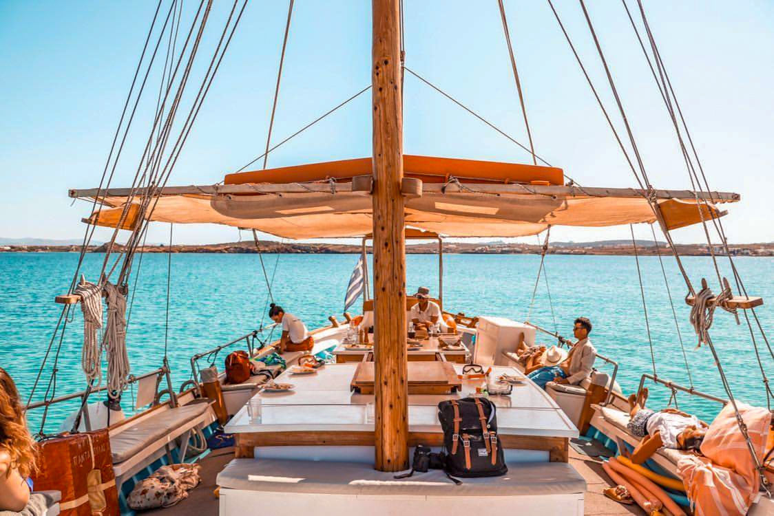 Paros — Pantasoulas Daily Cruises Cruise Boat Paros Boat Day Trips Paros — galeri