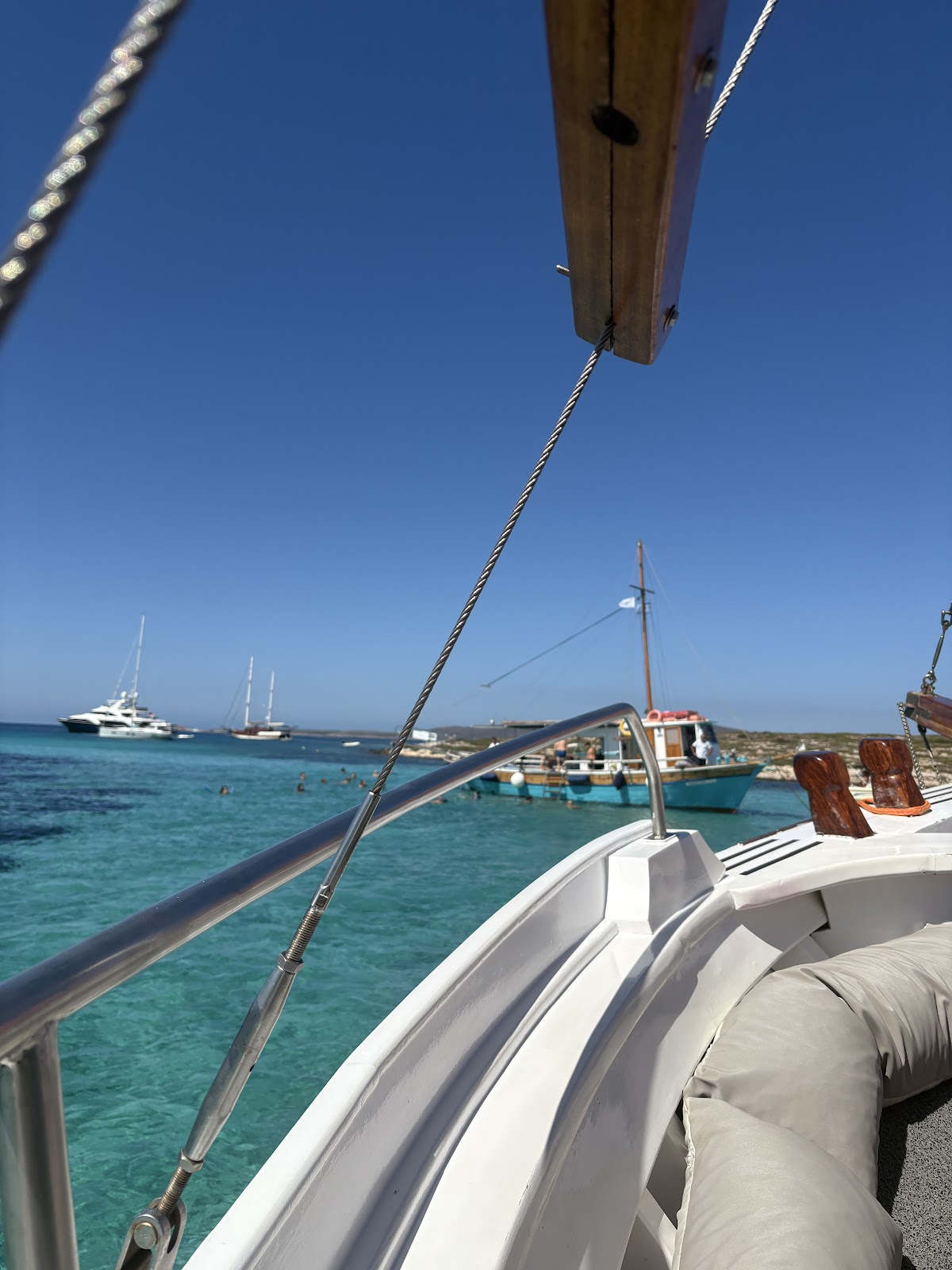 Paros — Rofos Boat Trip To Turquoise Water — galeri
