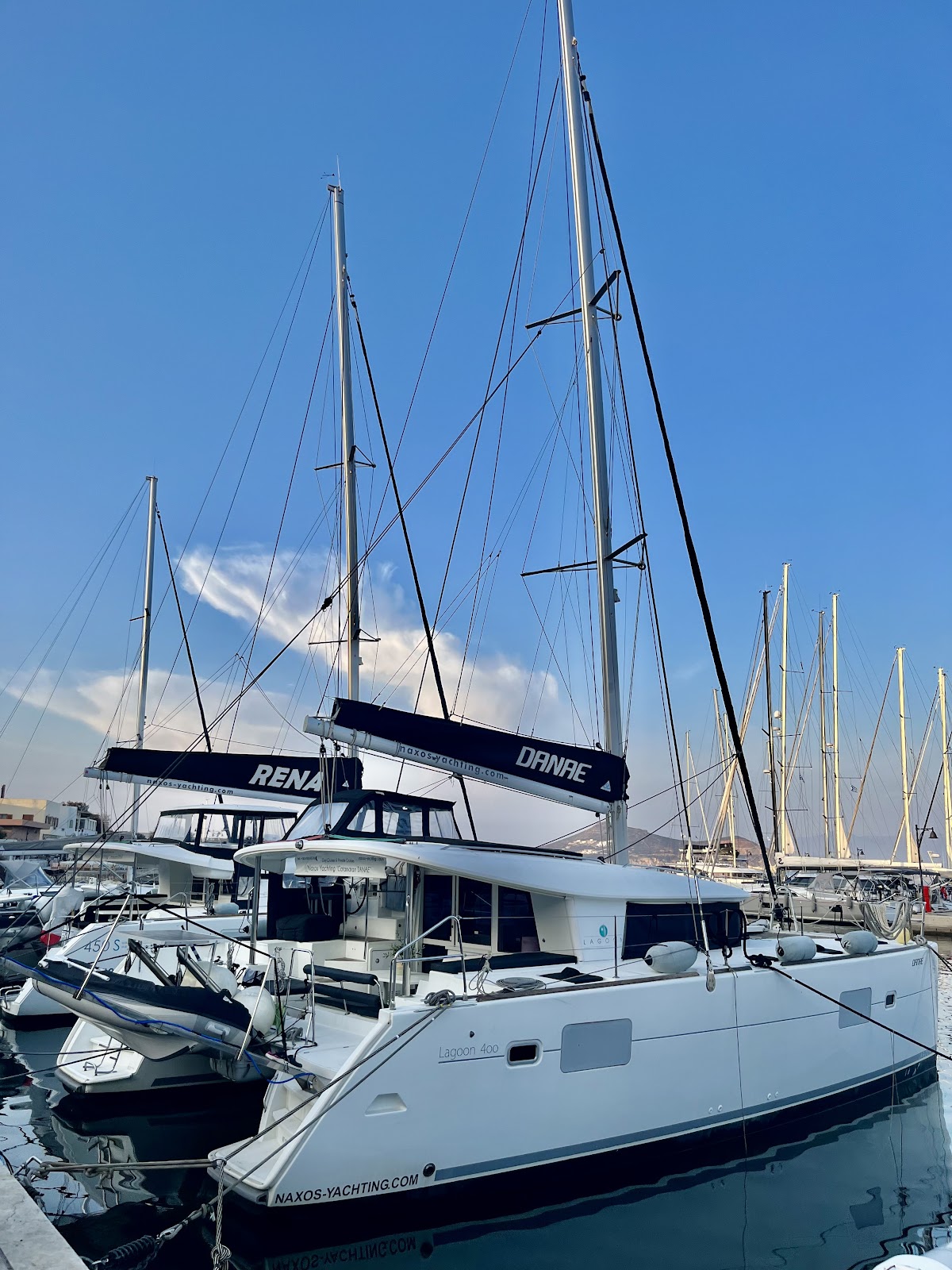 Naxos — Naxos Yachting Catamarans Rena Anassa Steve Paciphae Danae — gallery