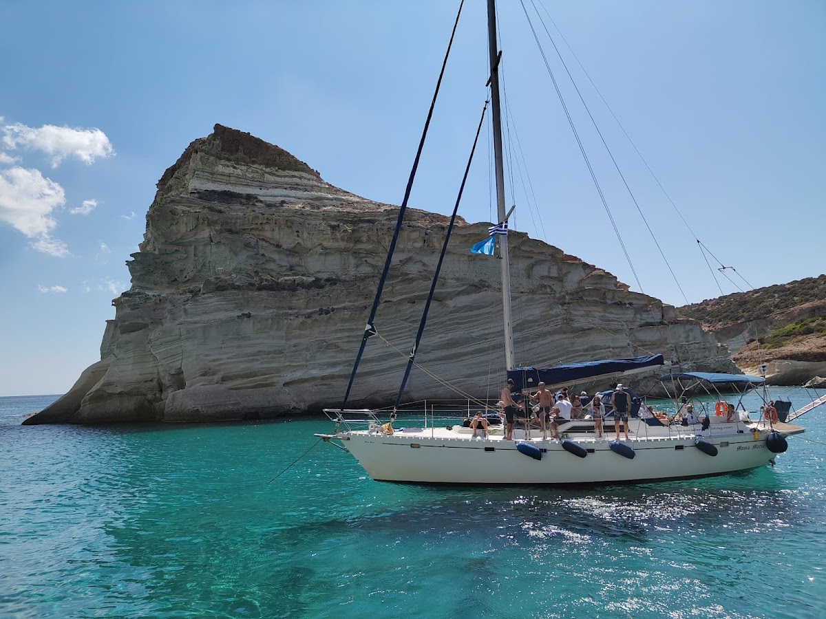 Milos — Horizon Yachts Kleftiko Milos Boat Tours Rent A Boat Half Day Tour — galeri