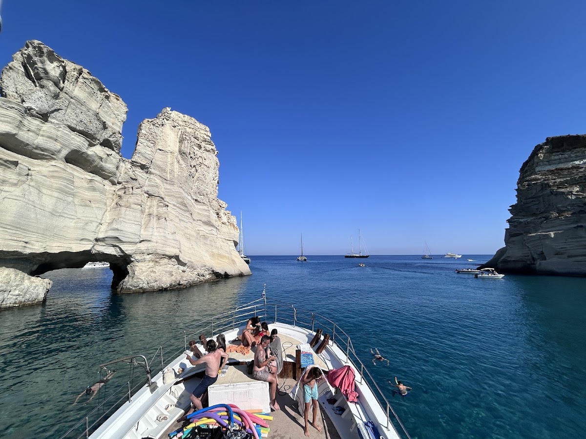 Milos — Zefiros Boat Tours Milos Half Day — gallery