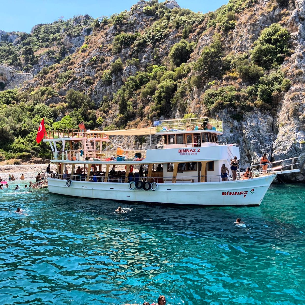 Kuşadası — Binnaz 2 Boat Tour Guzelcamli Tekne Turu — gallery