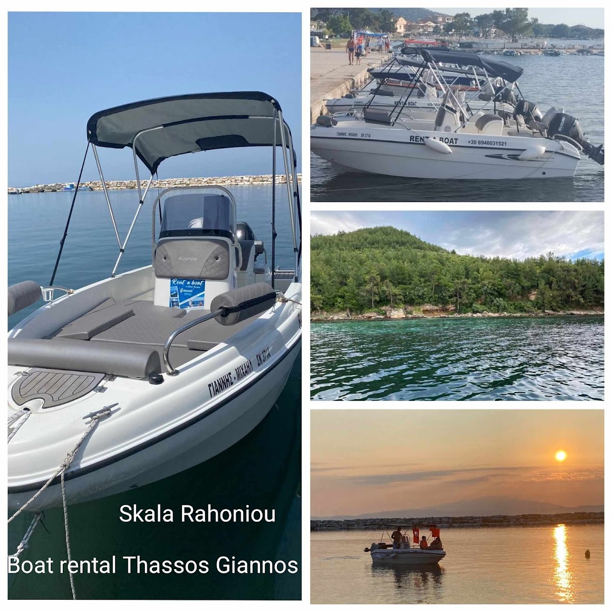 Thassos — Rental A Boat Thassos Giannos — gallery