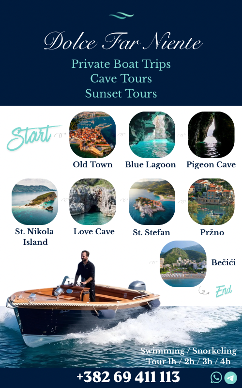 Budva — Private Boat Tour Dolce Far Niente — gallery