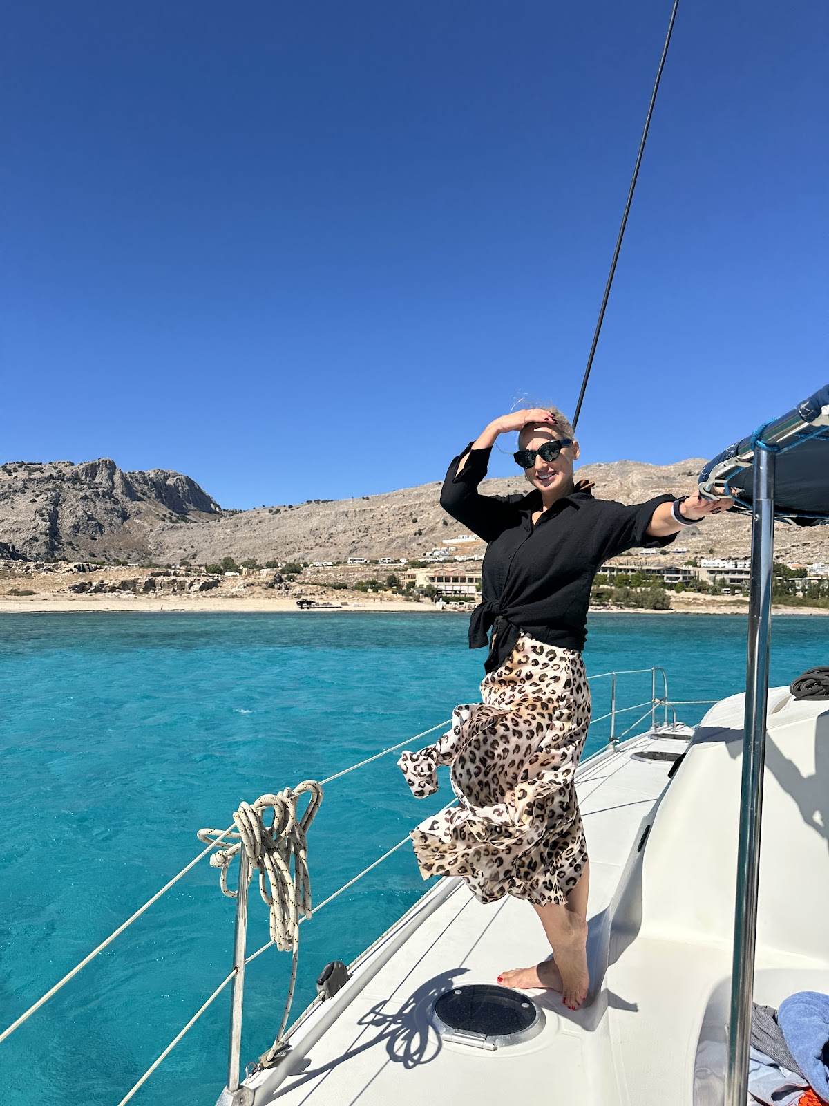 Rhodos — Sabinas Watersport Rhodos Exclusive Catamaran Day Tour Private Boat Trips Sailing Watersports In Rhodes — gallery
