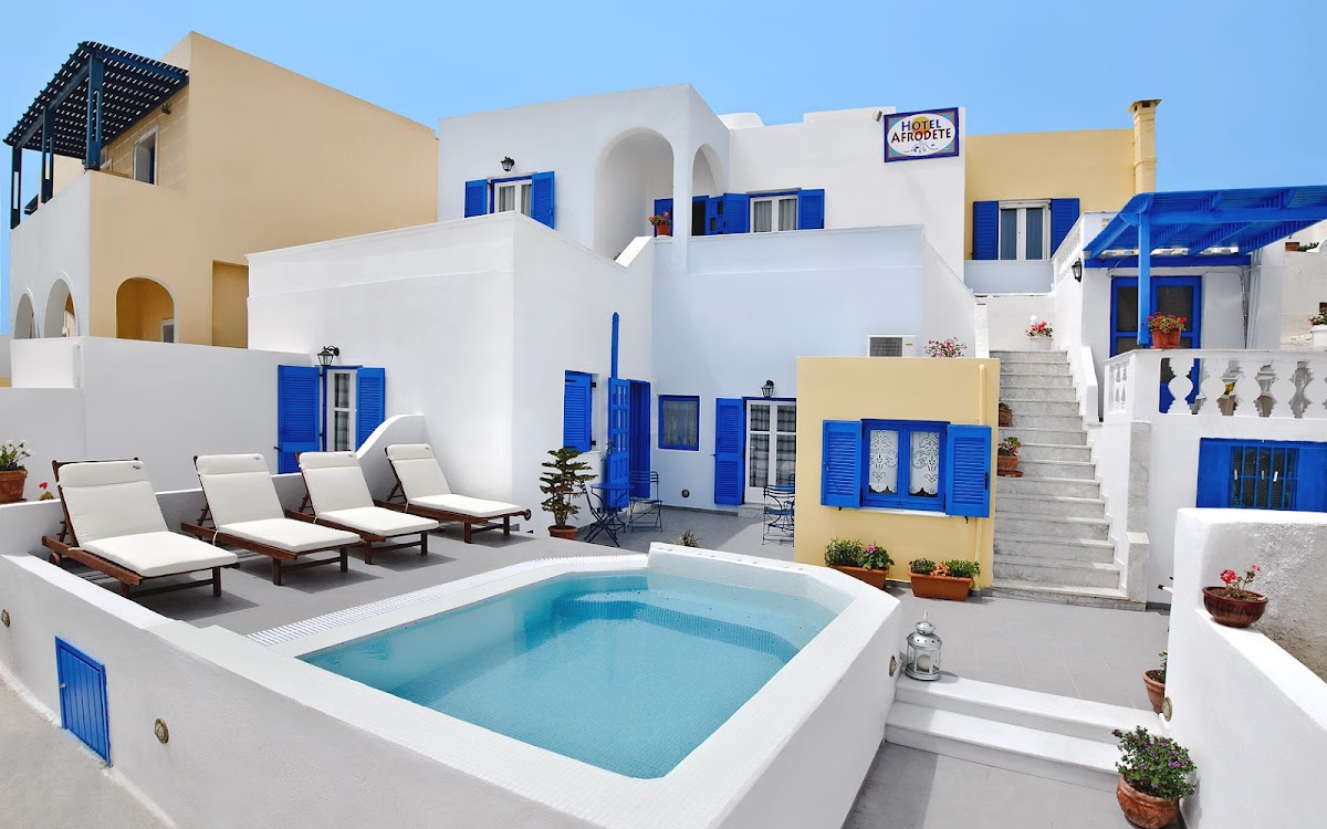 Santorini — Afrodete Hotel Santorini — galeri