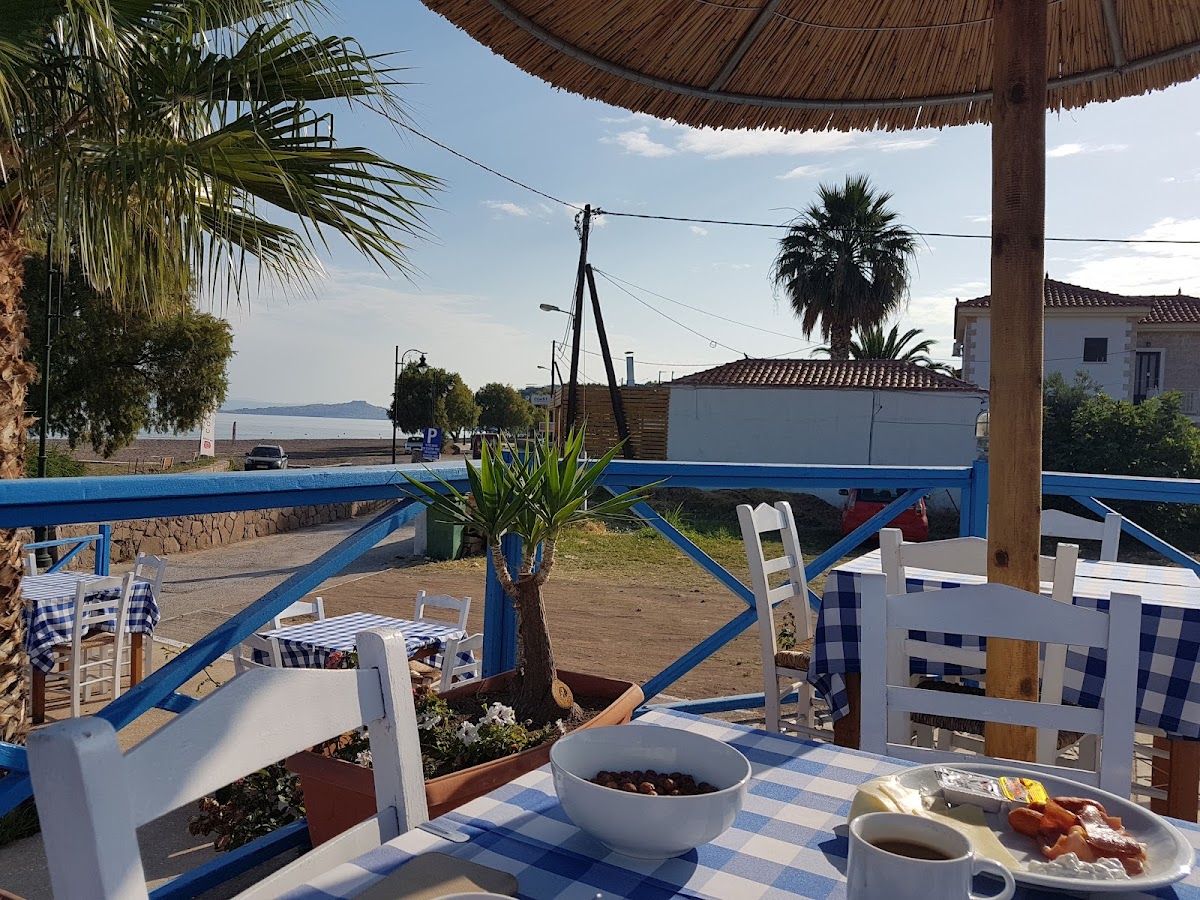 Lesvos — The Coast Anaxos Lesvos Seaside Rooms Cafe — gallery