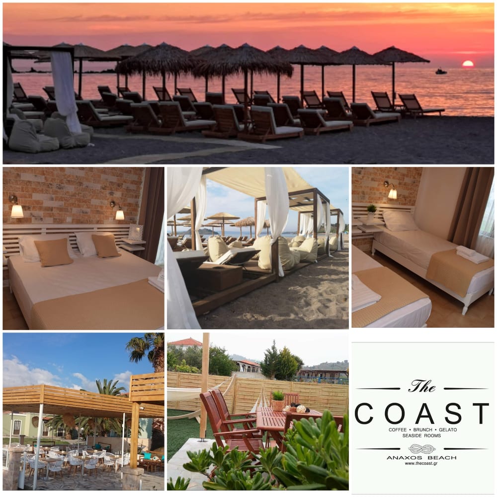 Lesvos — The Coast Anaxos Lesvos Seaside Rooms Cafe — gallery