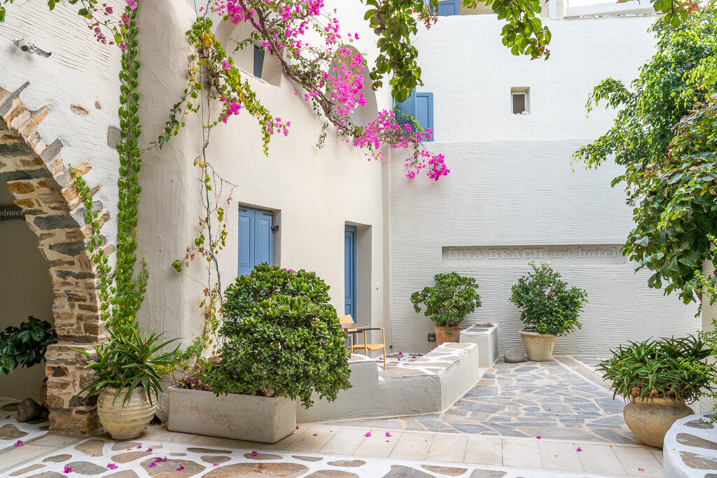 Naxos — Iria Beach Art Hotel — gallery
