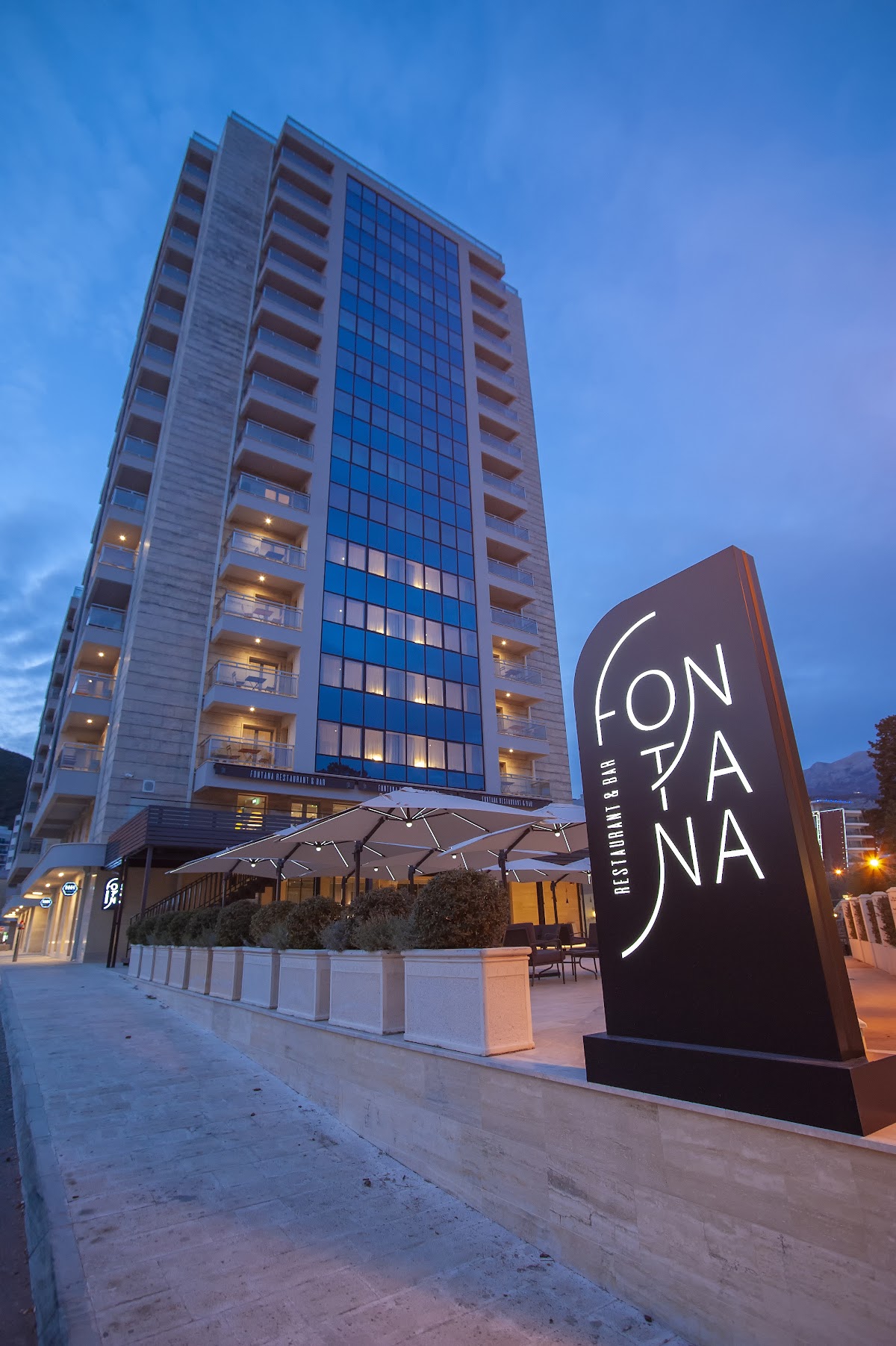 Budva — Fontana Hotel Gastronomy — gallery