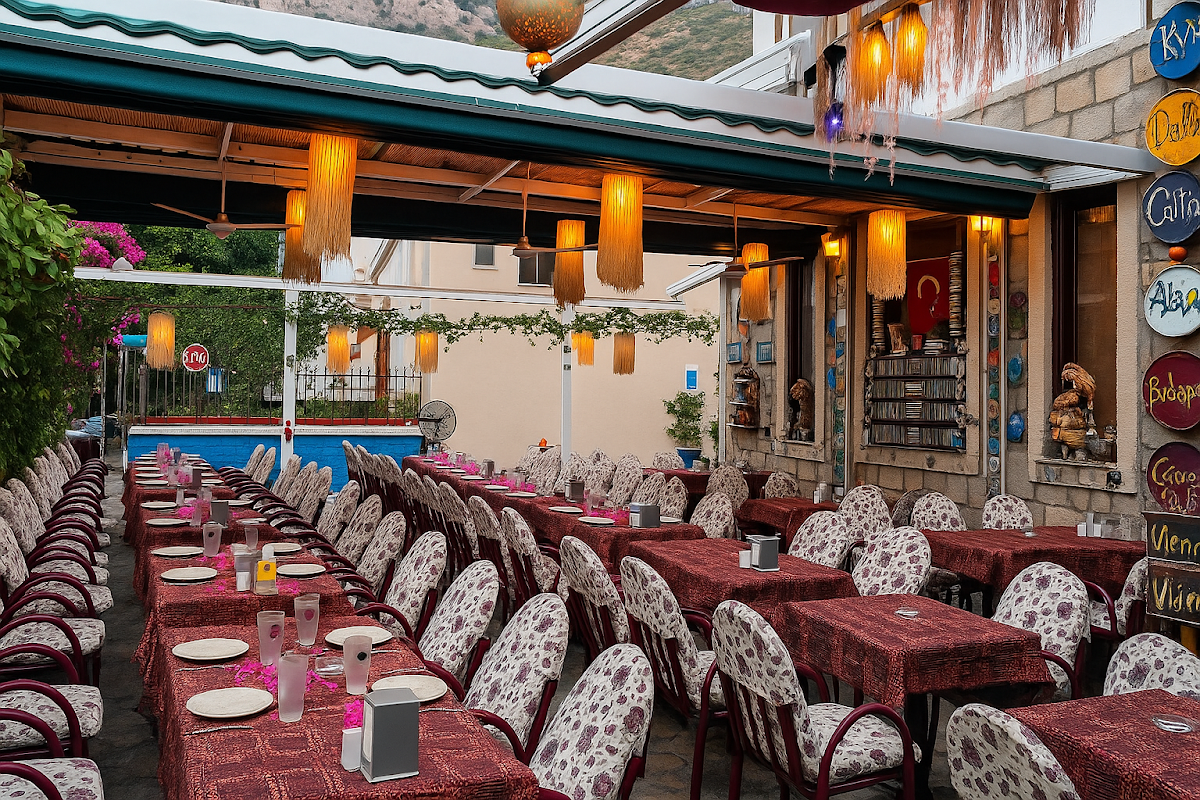 Kaş — Cinarlar Garden Restaurant Pizza Grill Seafood — galeri