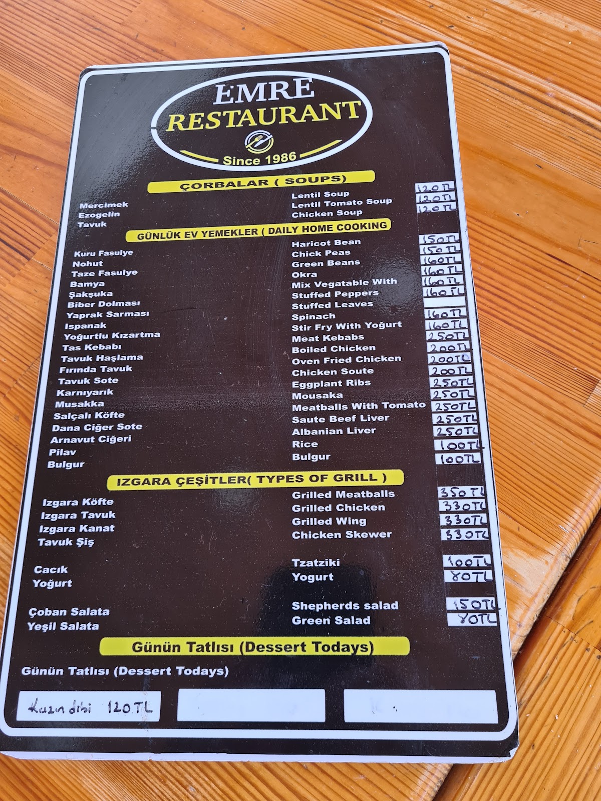 Kaş — Emre Restaurant — galeri