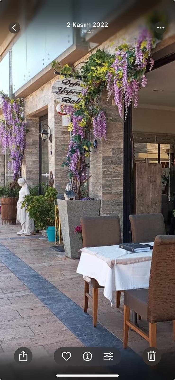 Çeşme — Defne Yapragi Balik Restaurant Dalyankoy Cesme — galeri