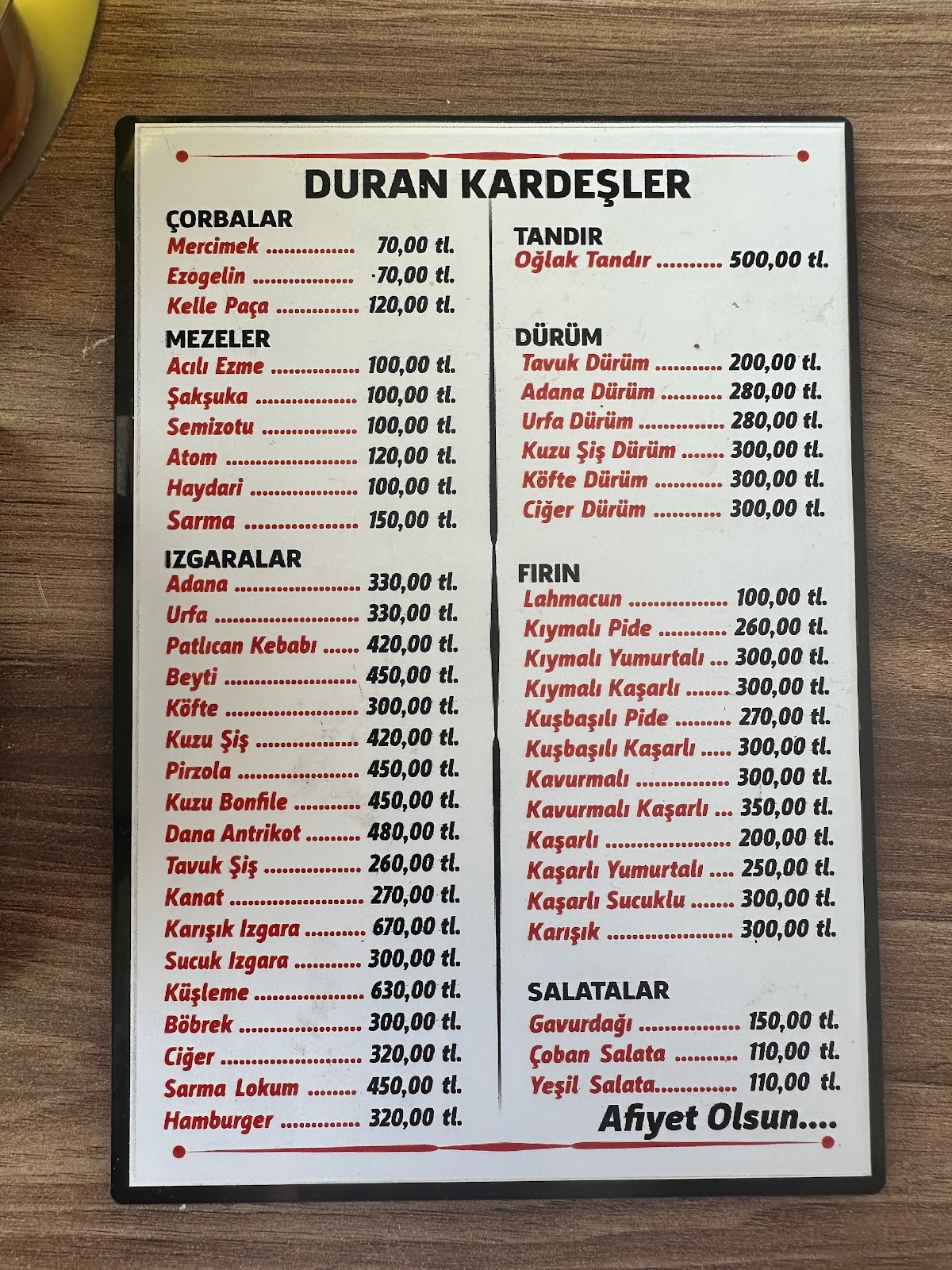Gökçeada — DURAN KARDEŞLER STEAK HOUSE — galeri