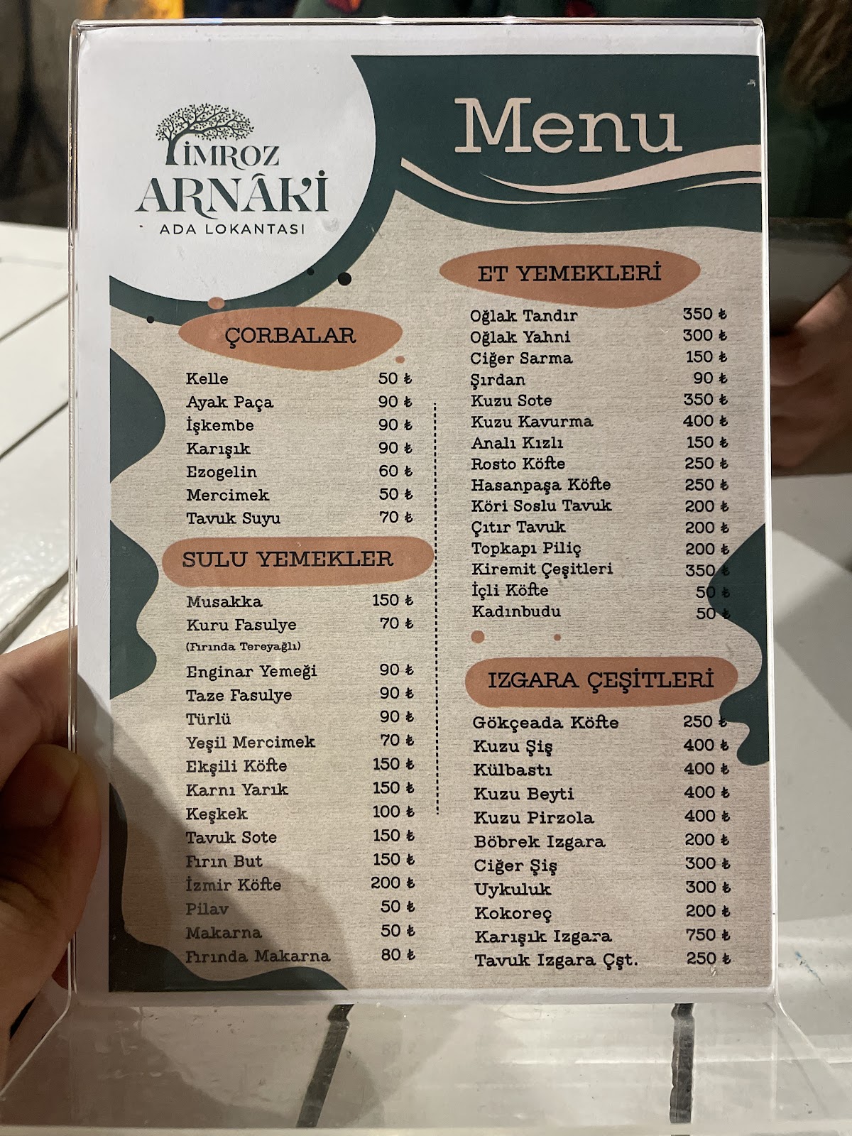 Gökçeada — Imroz Arnaki Ada Lokantasi - Gökçeada Lezzet Durakları — galeri