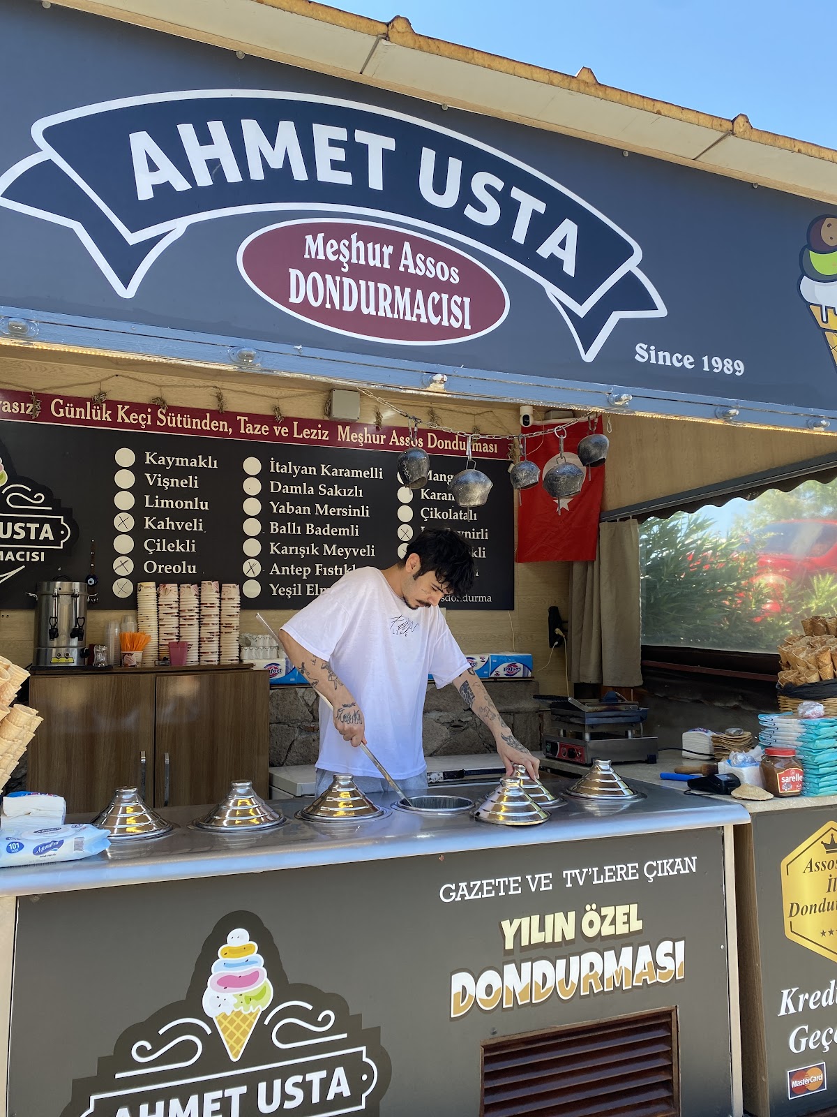 Behram — Ahmet Usta Meshur Assos Dondurmasi - Behram Çanakkale — galeri