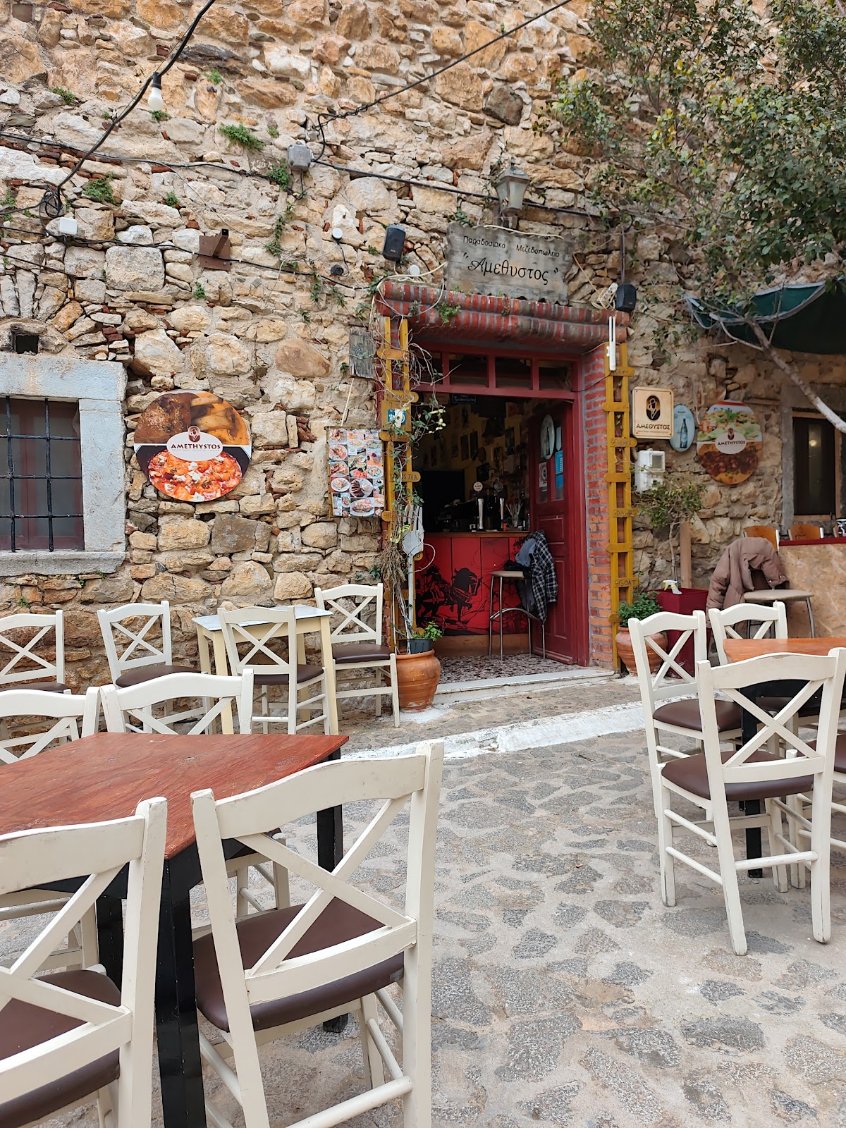 Chios Island — Amethistos Restaurant — galeri