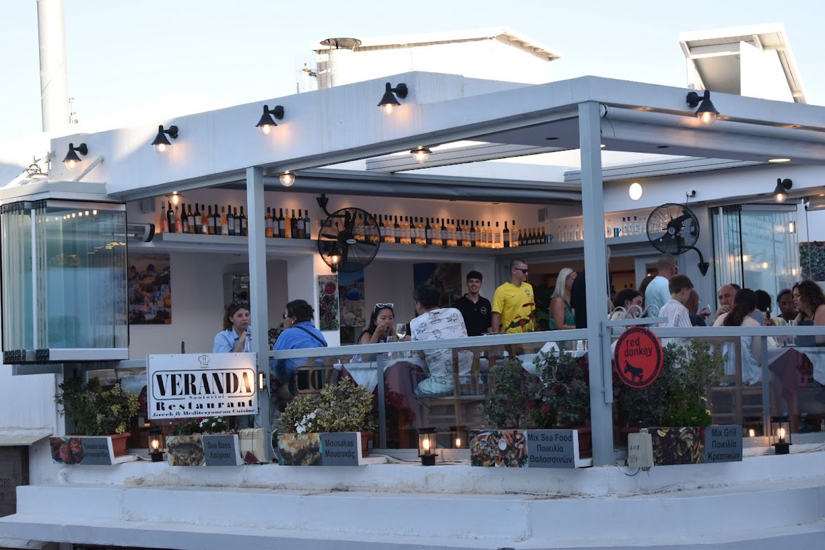 Santorini — Veranda Restaurant — galeri