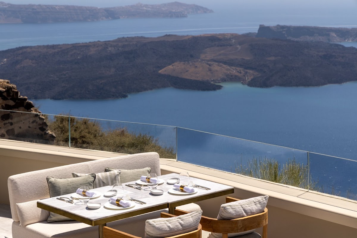 Santorini — Blu Restaurant Santorini — galeri