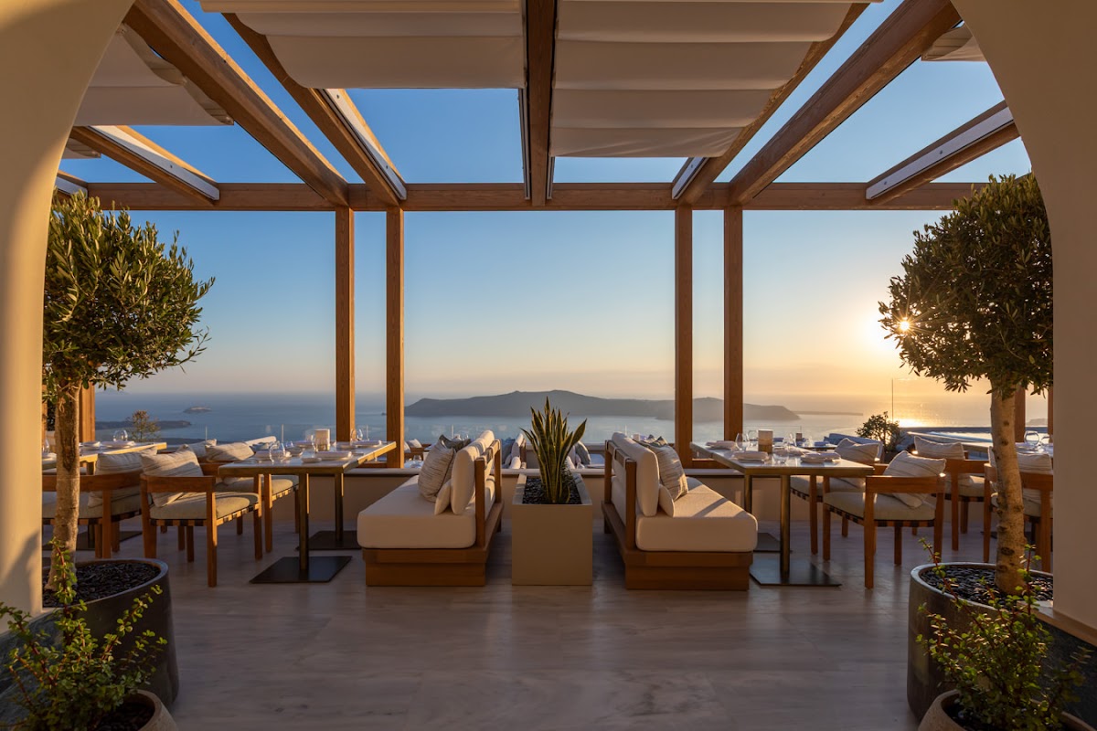 Santorini — Blu Restaurant Santorini — galeri