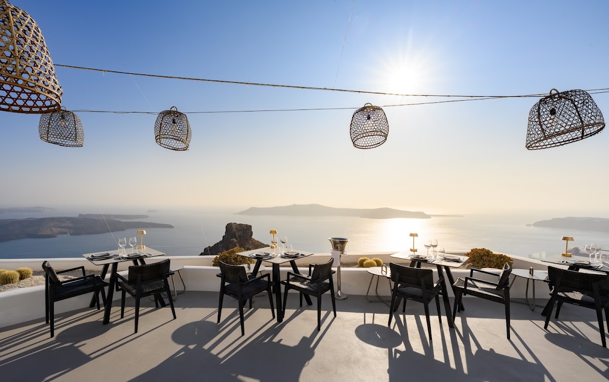 Santorini — Five Senses Restaurant — galeri