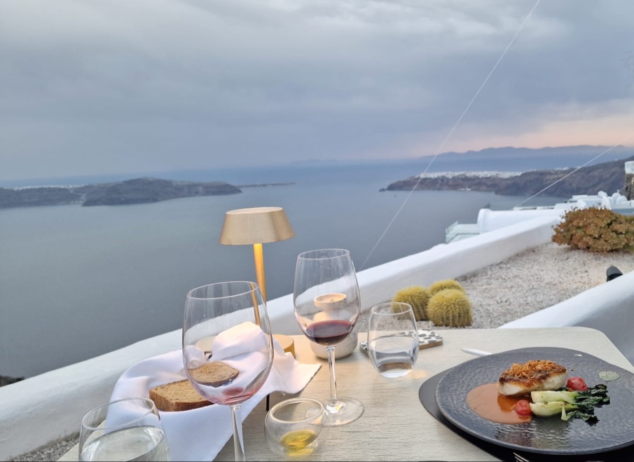 Santorini — Five Senses Restaurant — galeri