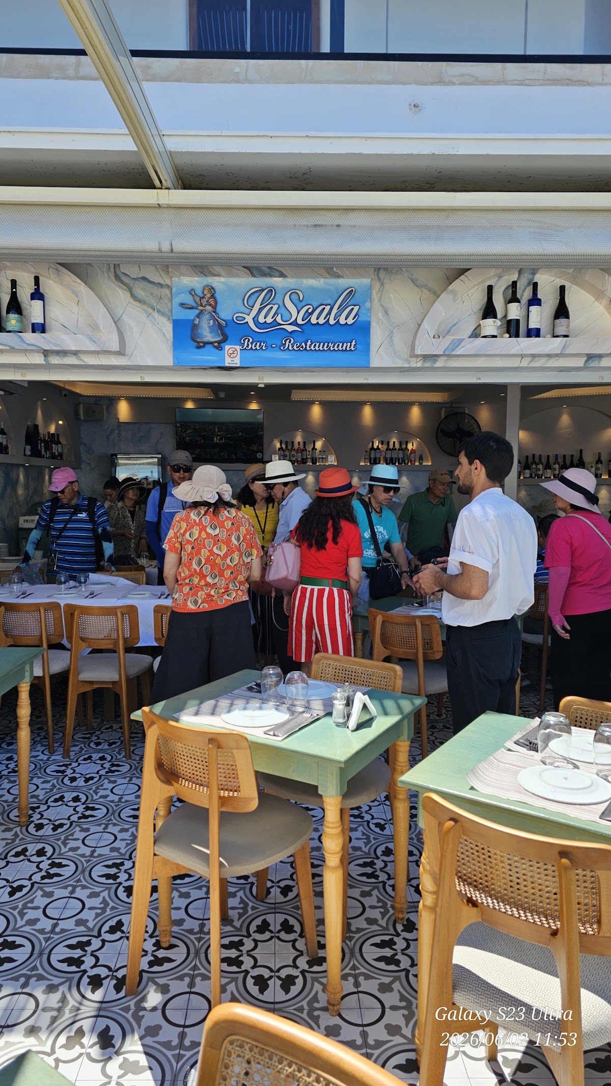 Santorini — La Scala Restaurant — galeri
