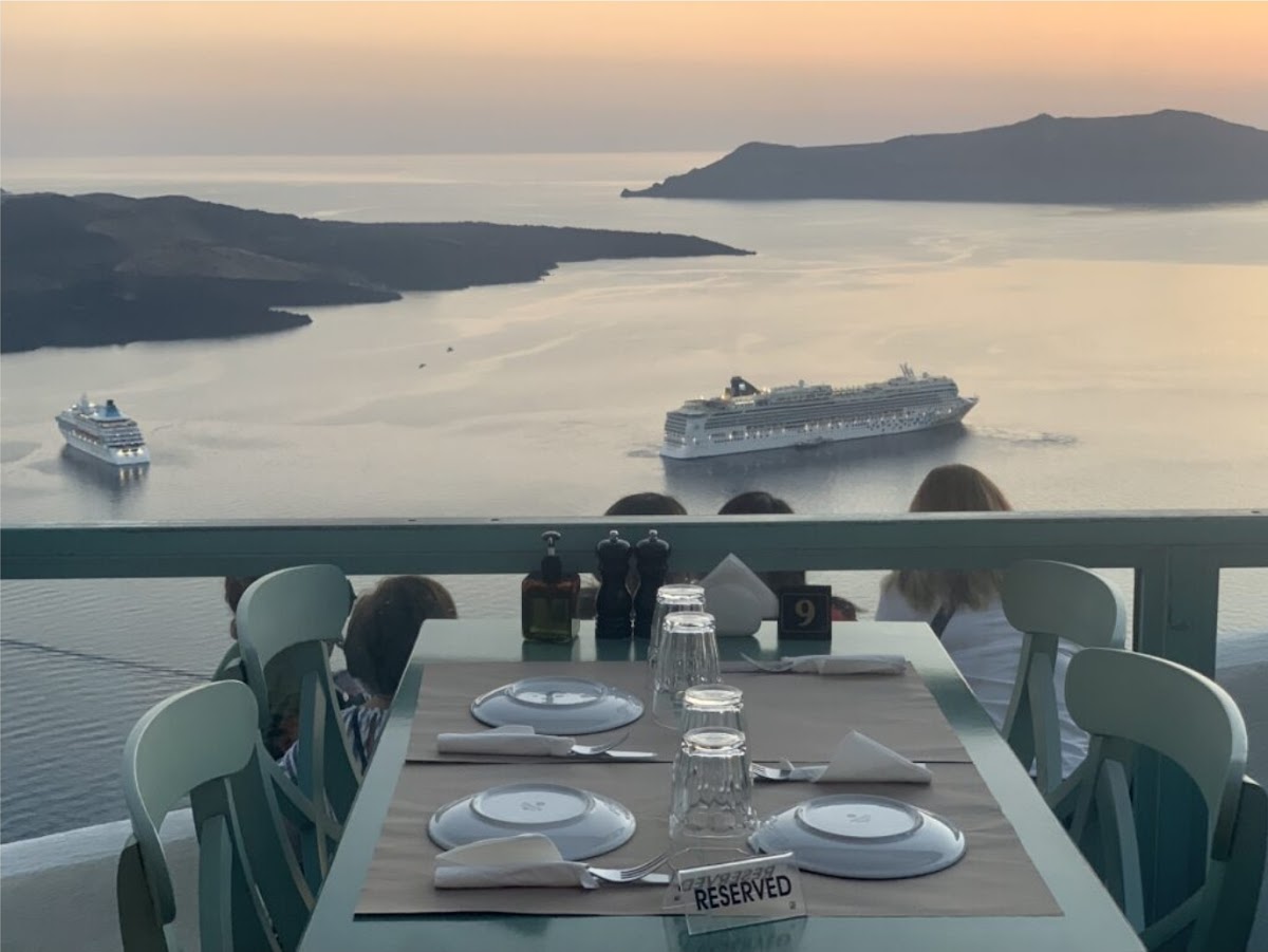 Santorini — La Scala Restaurant — galeri