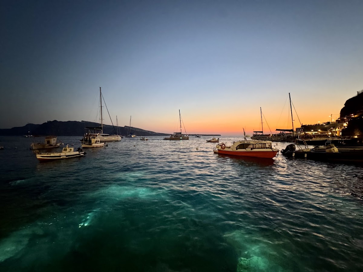 Santorini — Sunset Ammoudi By Paraskevas — galeri