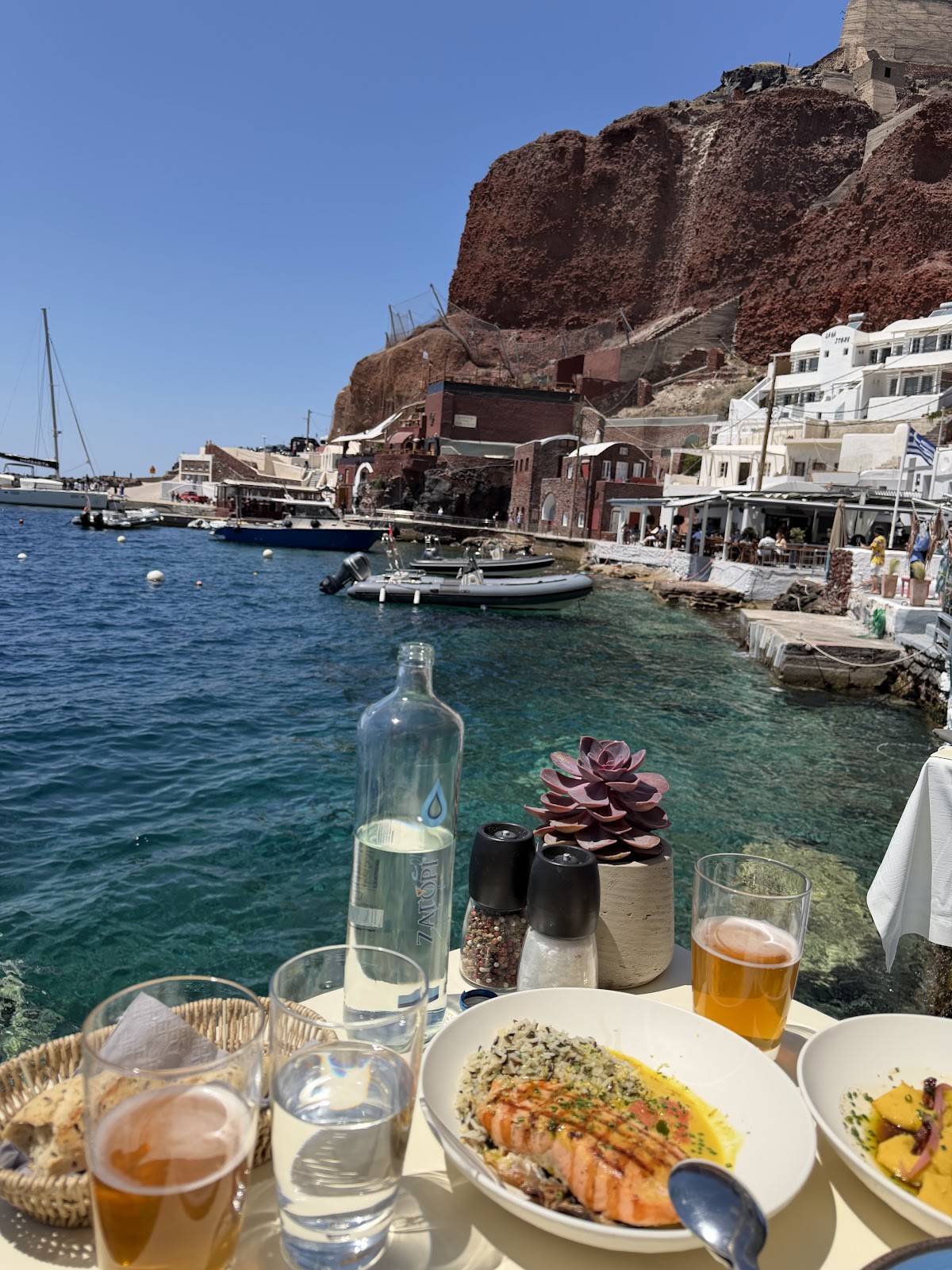 Santorini — Sunset Ammoudi By Paraskevas — galeri