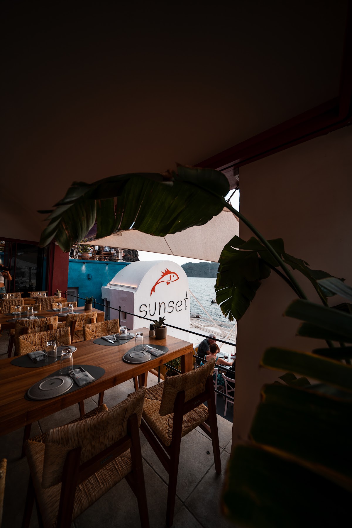 Santorini — Sunset Ammoudi By Paraskevas — galeri