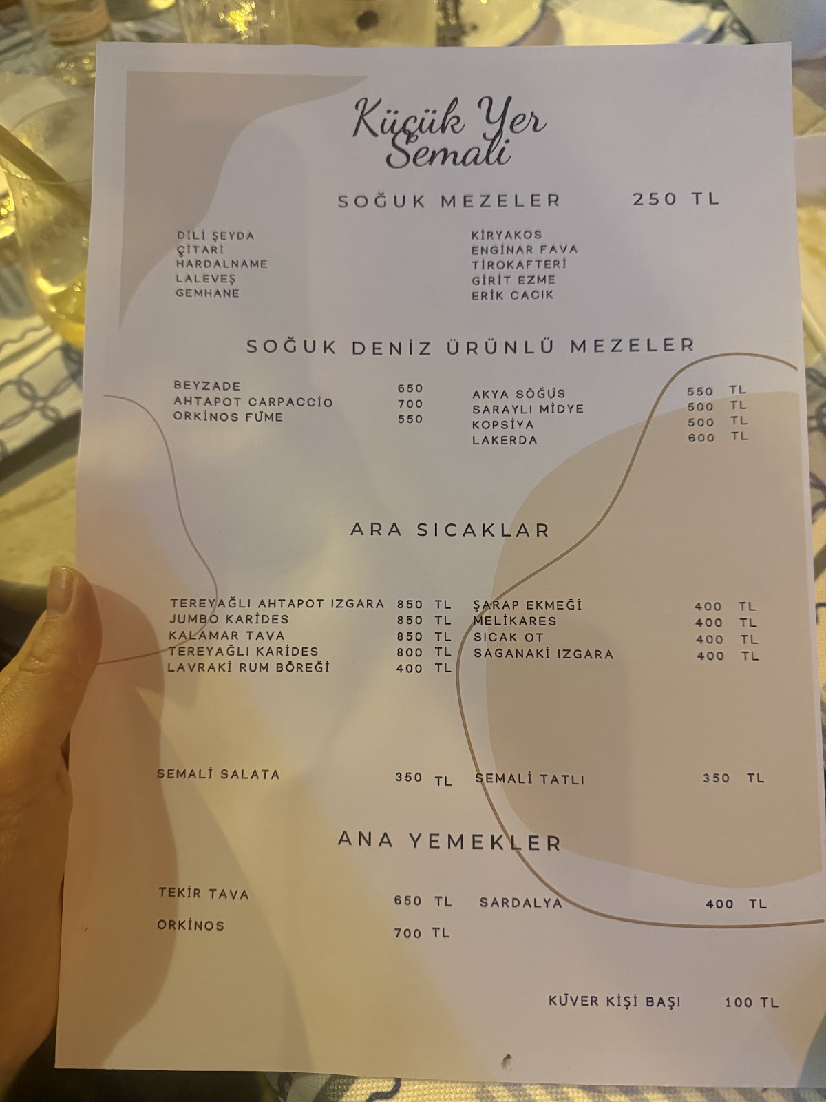 Cunda — Kucuk Yer Semali — galeri