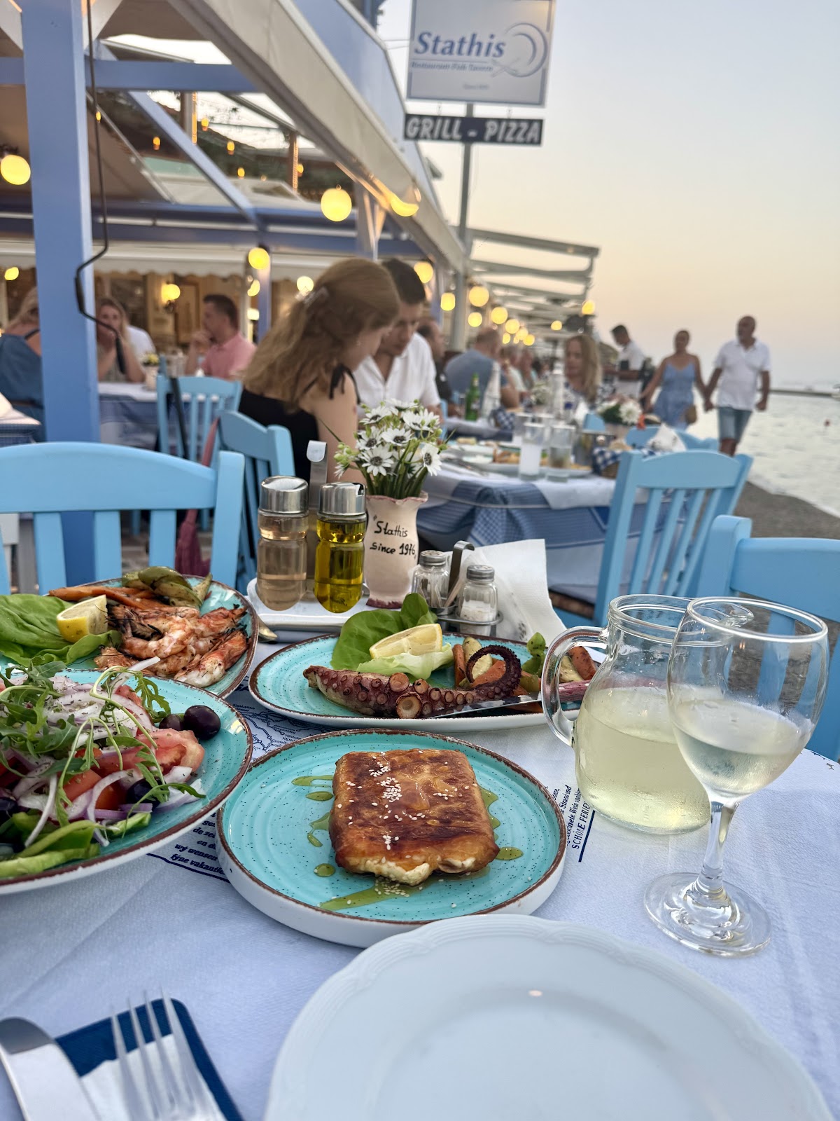 Samos — Stathis Seaside Restaurant Kokkari Samos — galeri