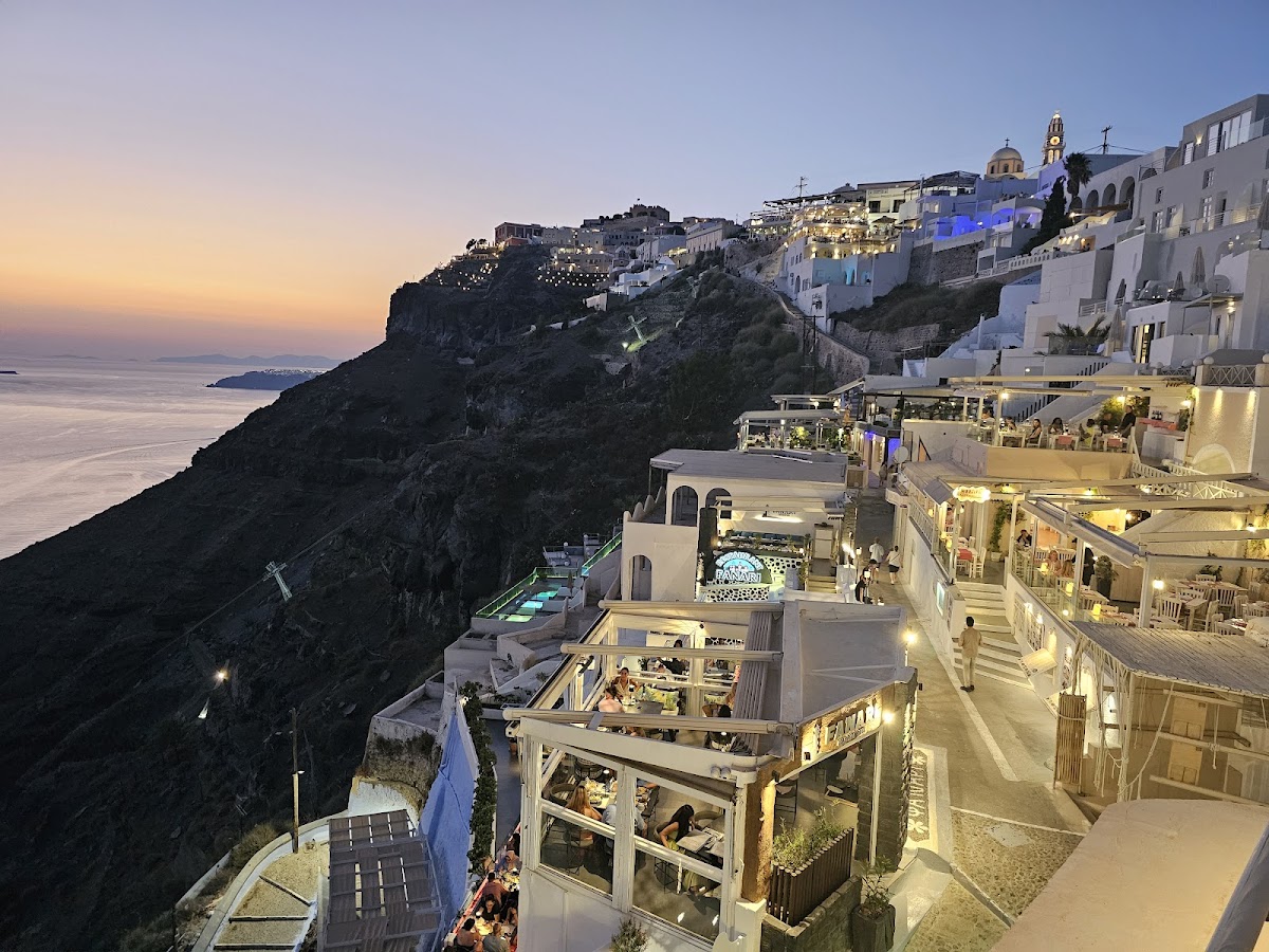 Santorini — Fanari — galeri