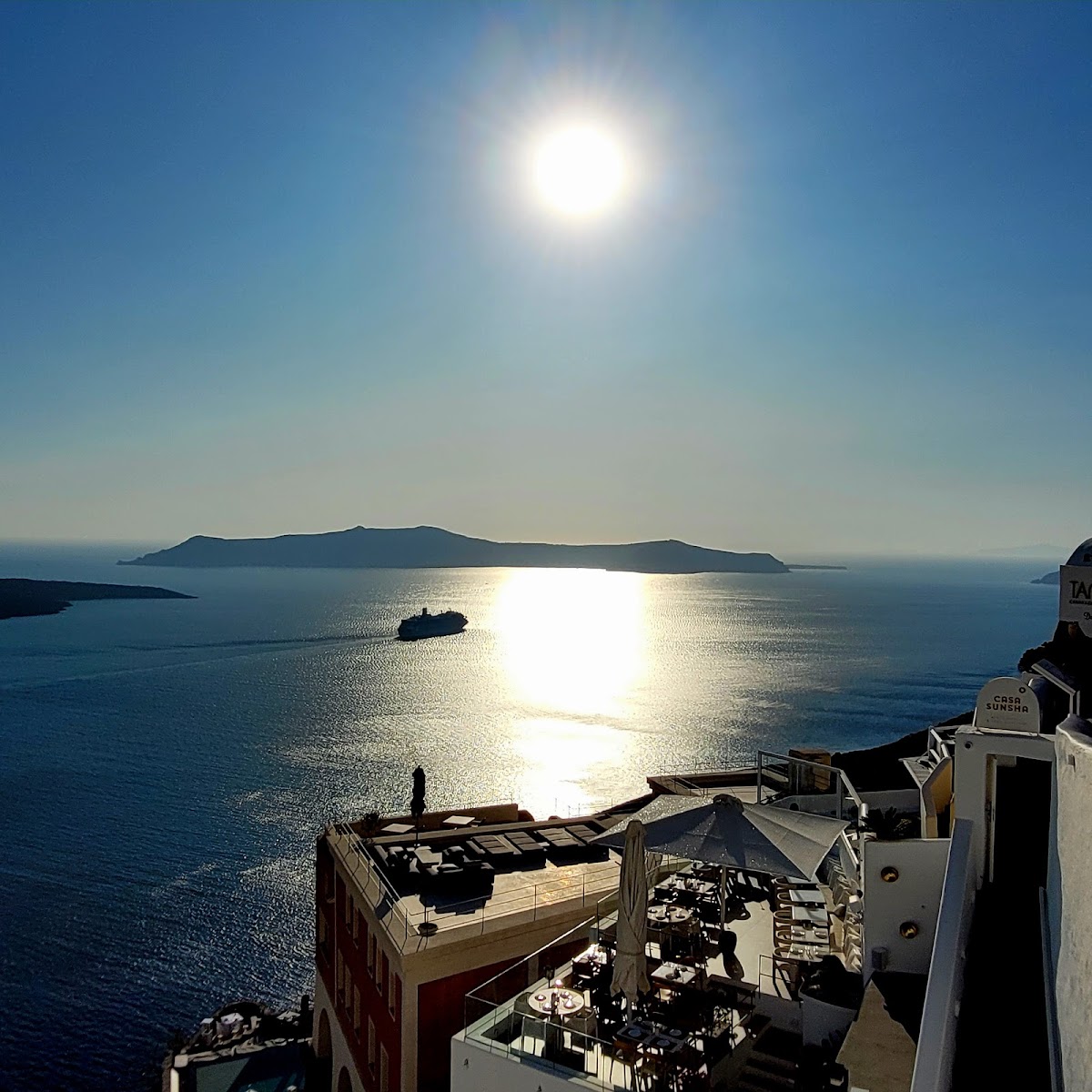 Santorini — Fanari — galeri