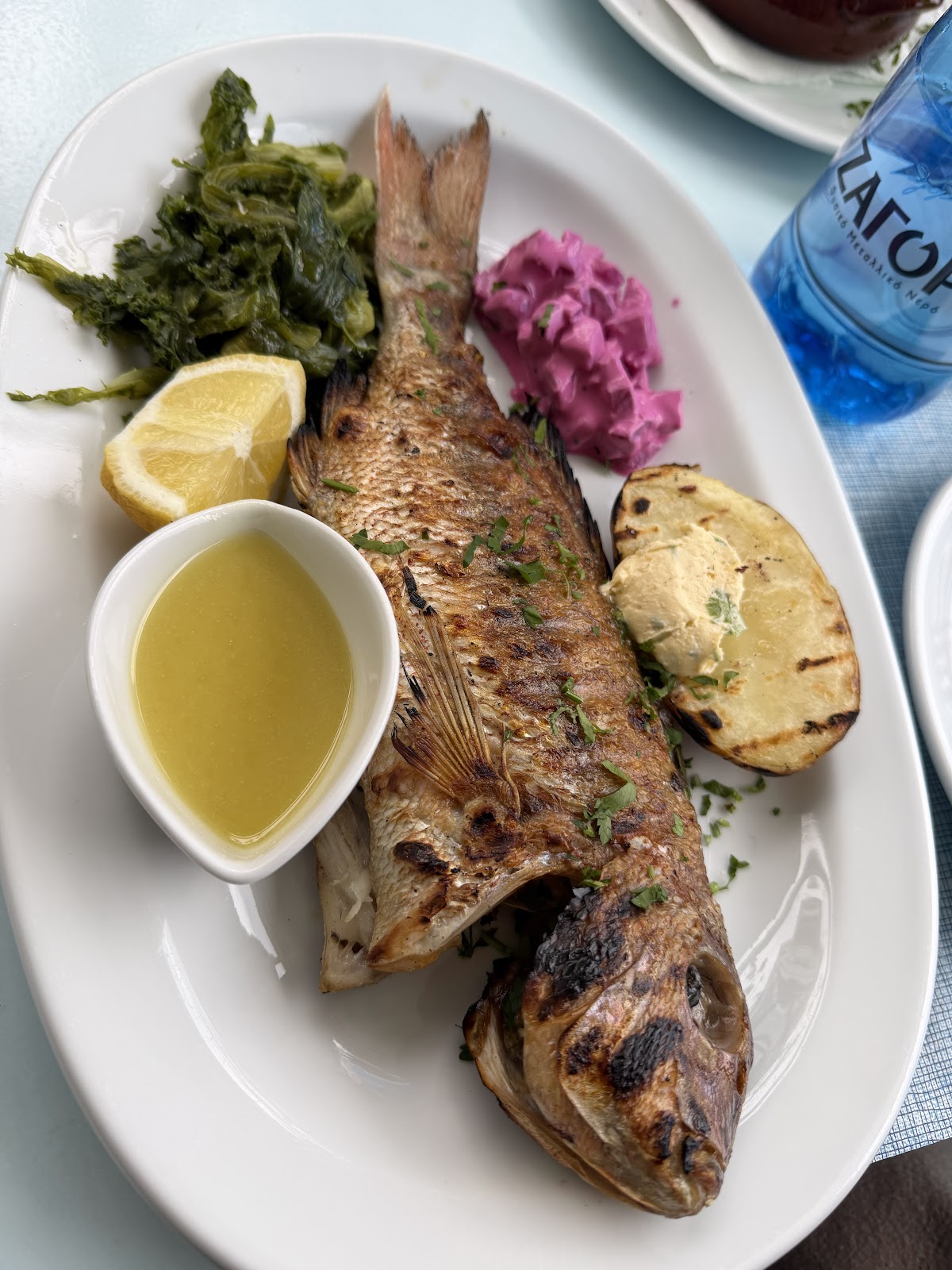 Santorini — Volcano Blue Sea Food Restaurant — galeri
