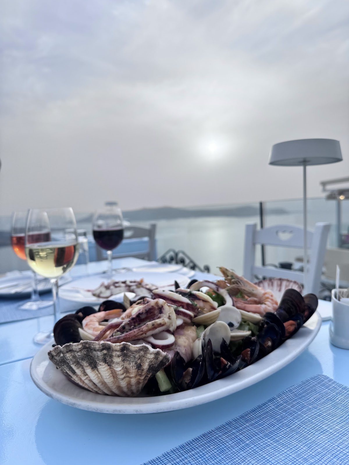 Santorini — Volcano Blue Sea Food Restaurant — galeri