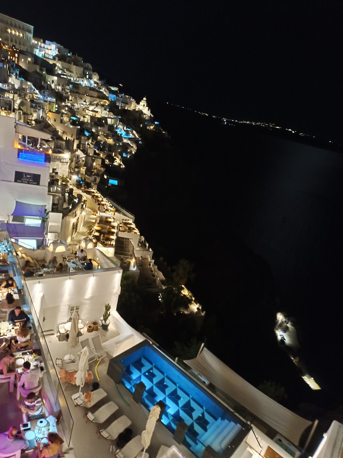 Santorini — Volcano Blue Sea Food Restaurant — galeri