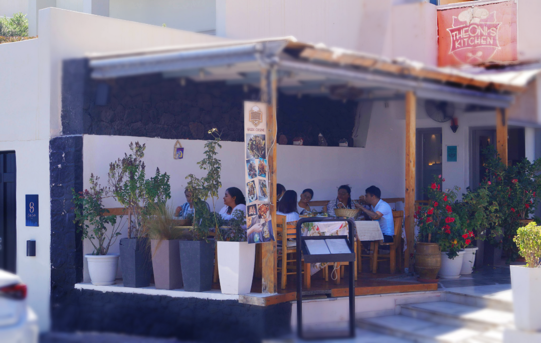 Santorini — Theonis Restaurant — galeri