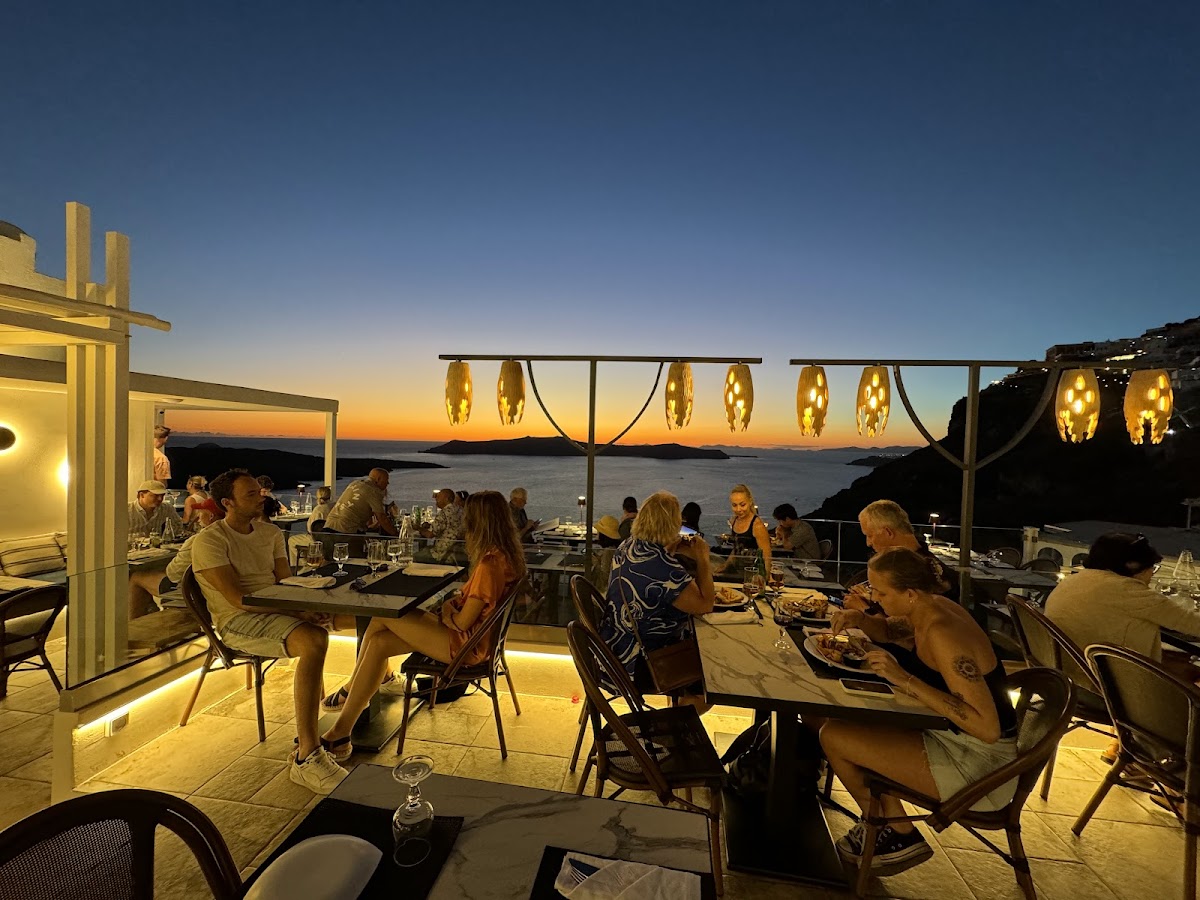 Santorini — Niki Restaurant — galeri