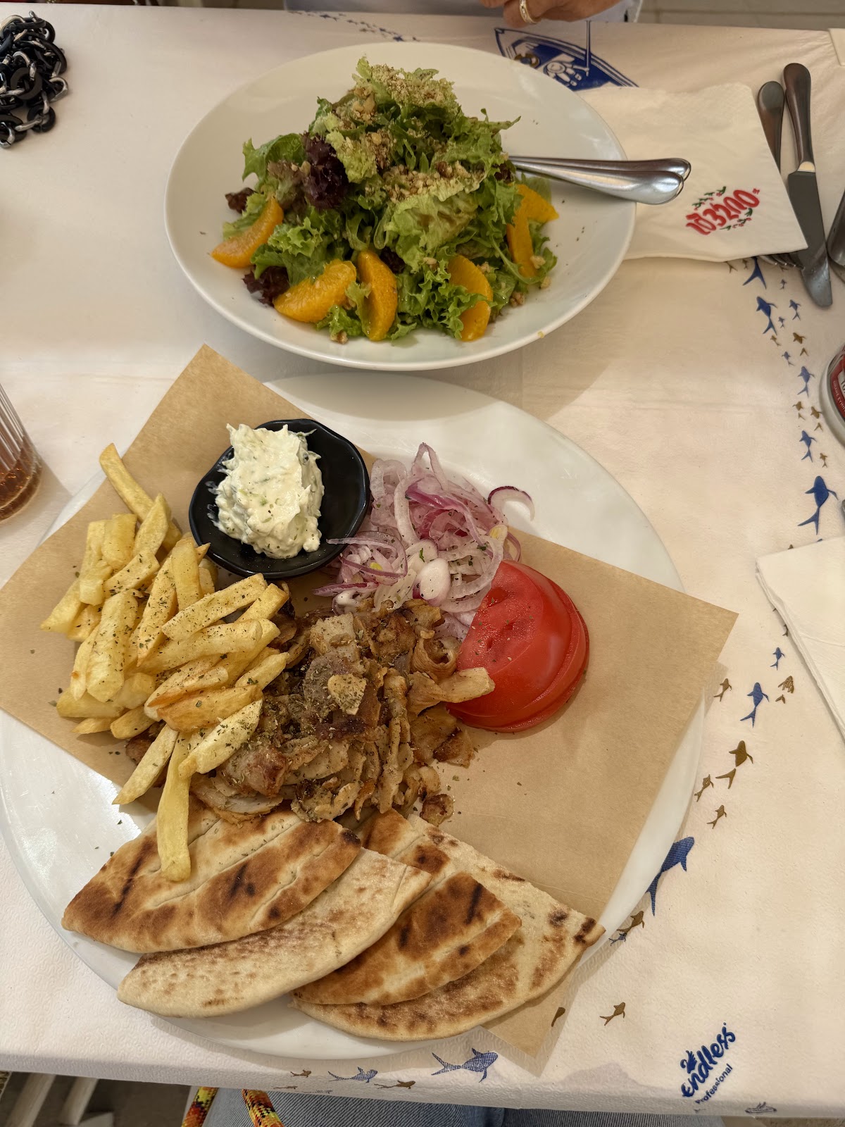 Santorini — Ouzeri — galeri