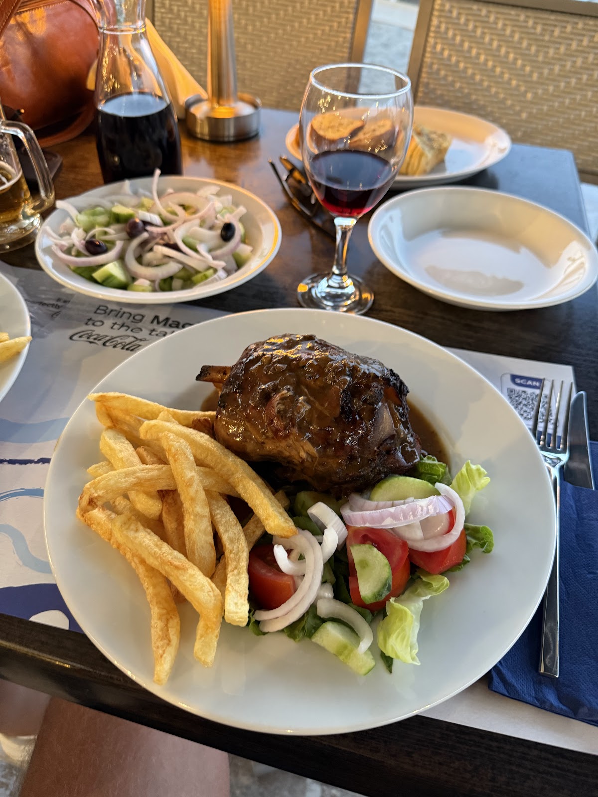 Kos Island — Plaza Traditional Greek Restaurant — galeri