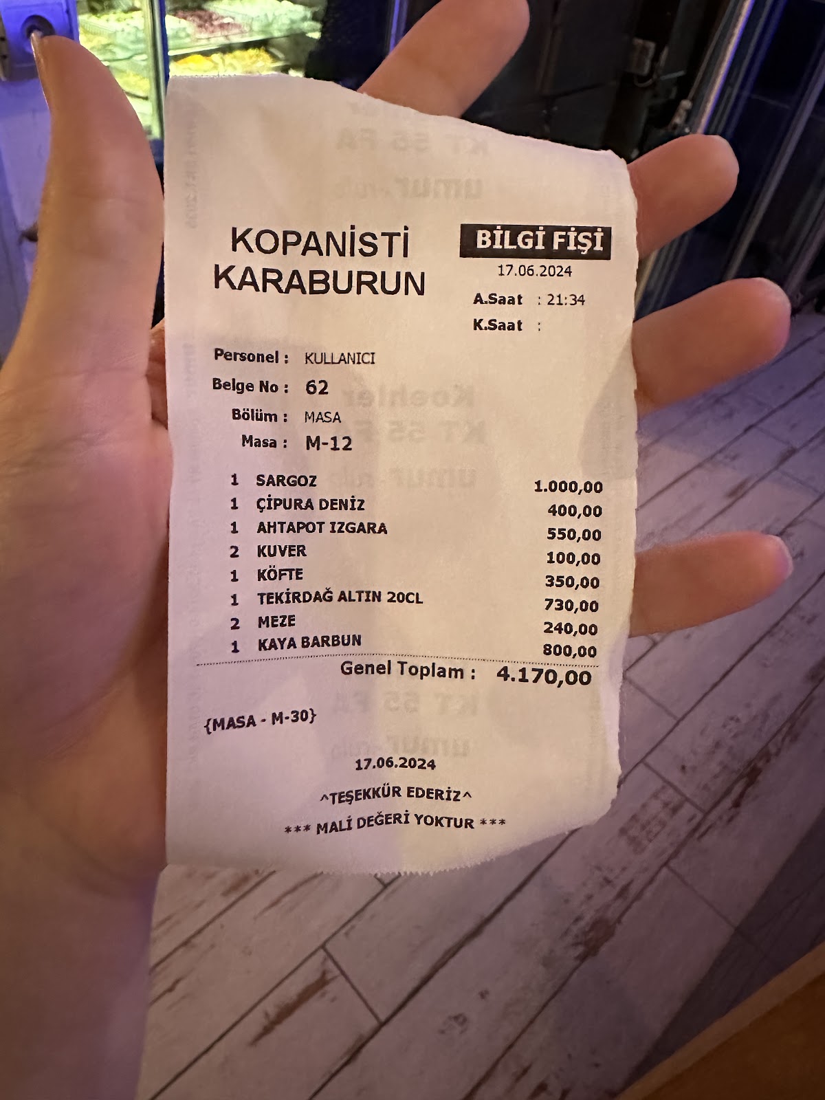 Karaburun — Karaburun Kopanisti Balik Restaurant — gallery