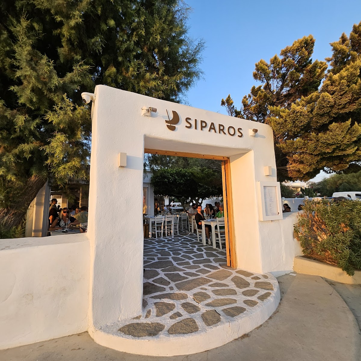 Paros — Siparos Seaside Restaurant — galeri