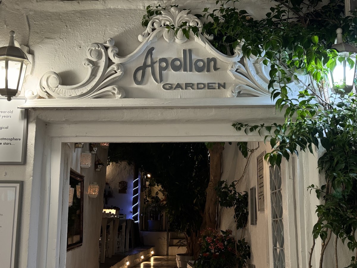 Paros — Apollon Garden Restaurant — galeri