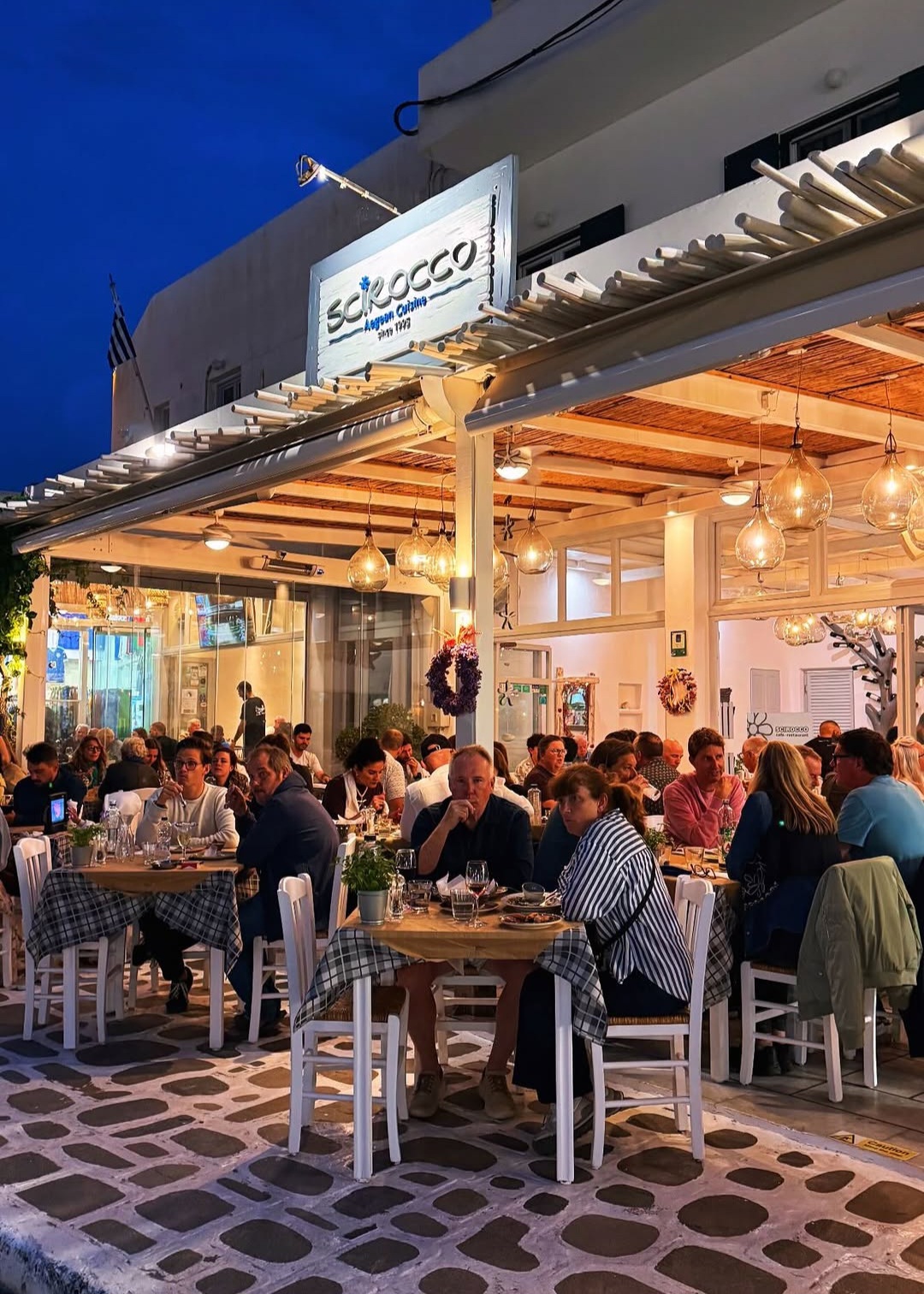 Naxos — Scirocco Restaurant — galeri