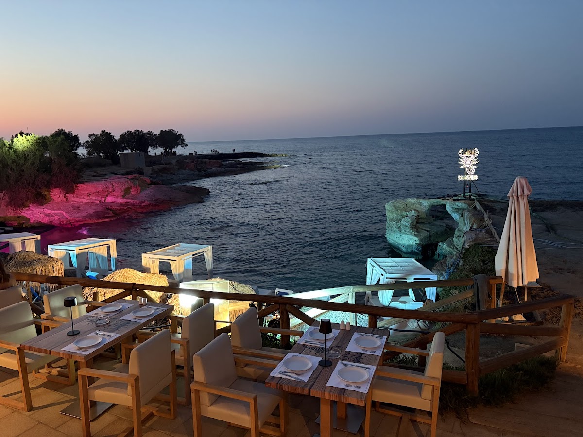 Crete — King Scorpio Beach Club Restaurant — galeri