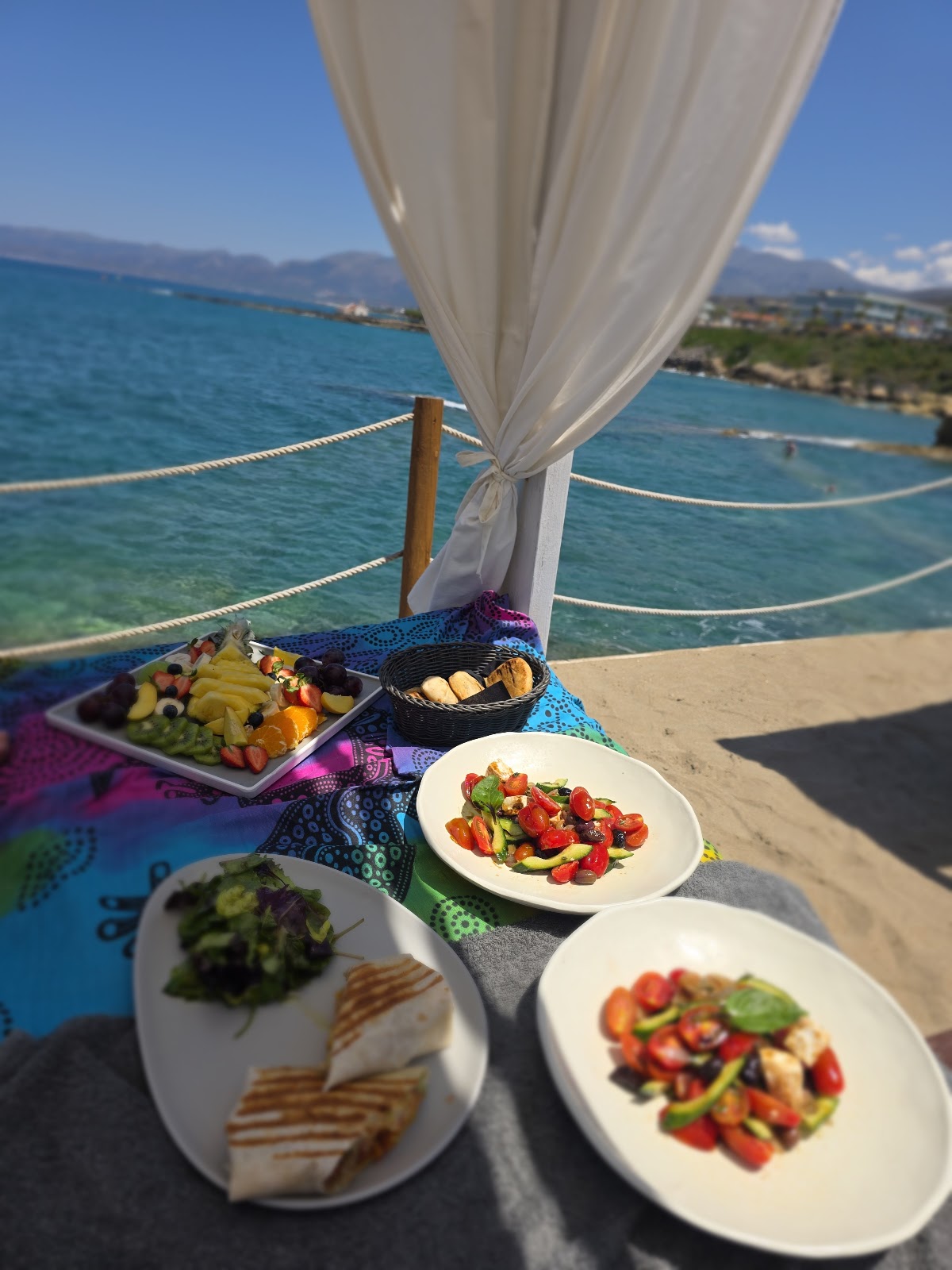 Crete — King Scorpio Beach Club Restaurant — galeri